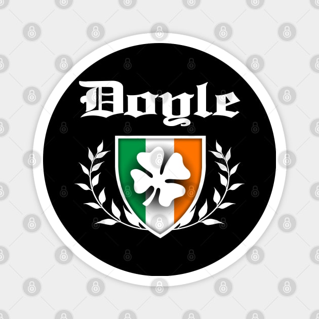 Doyle Shamrock Crest Magnet by robotface